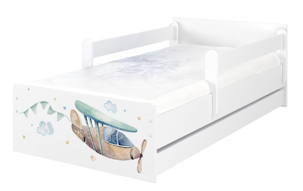 Łóżko dla dzieci MAX Samoloty